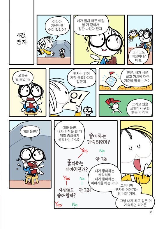 후기 만화 8페이지